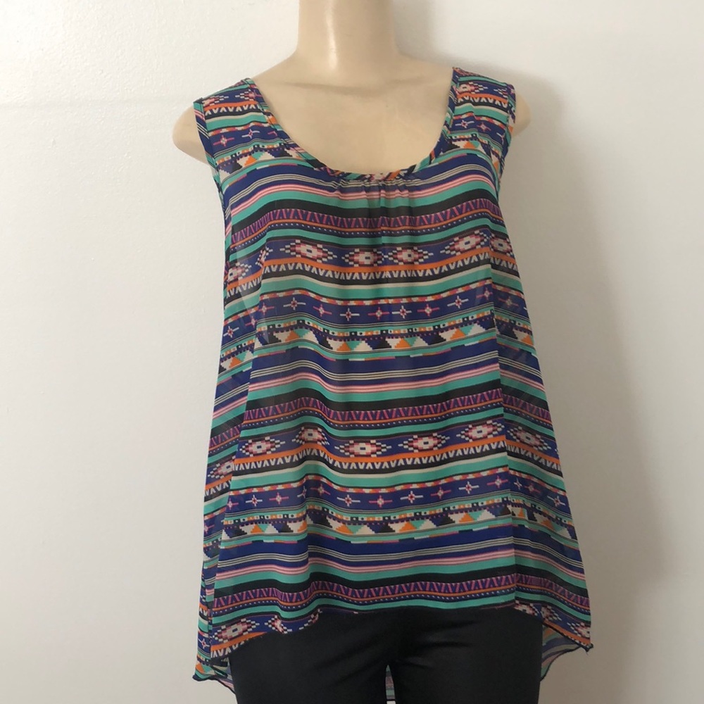 Flowy  “Austin” Fun & Bright Tank